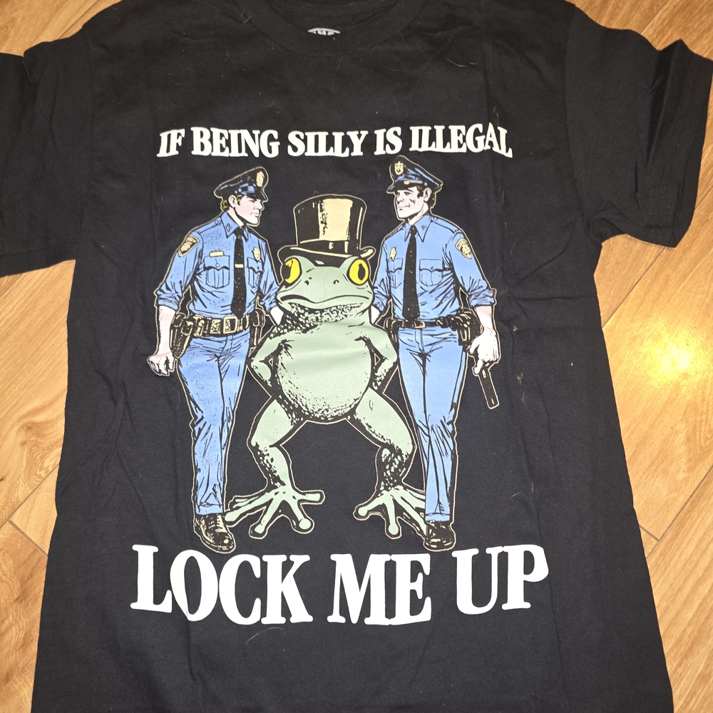 Spencer's Black Frog Graphic Tee